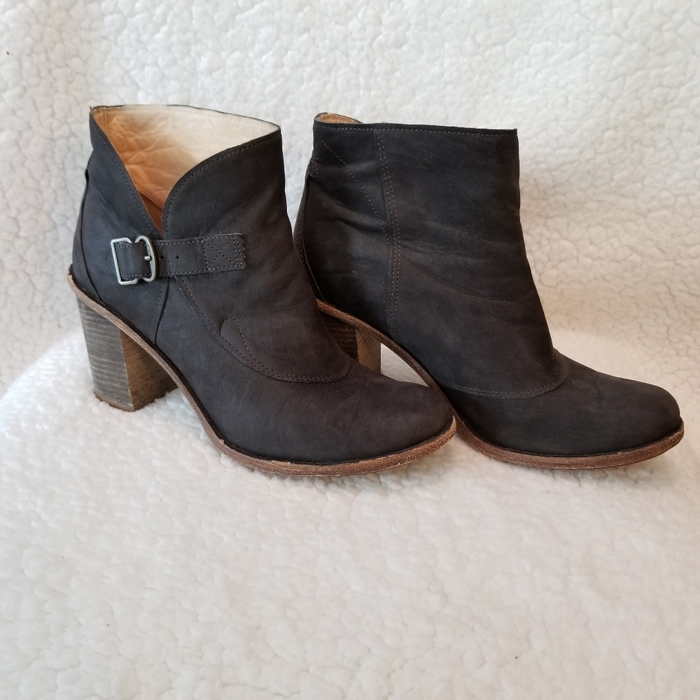 Timberland Black Heeled Boots